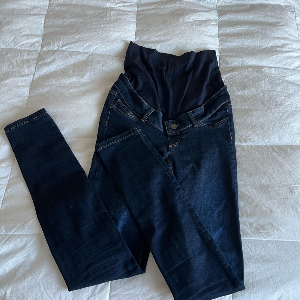 Seraphine Maternity Dark Blue Jeans